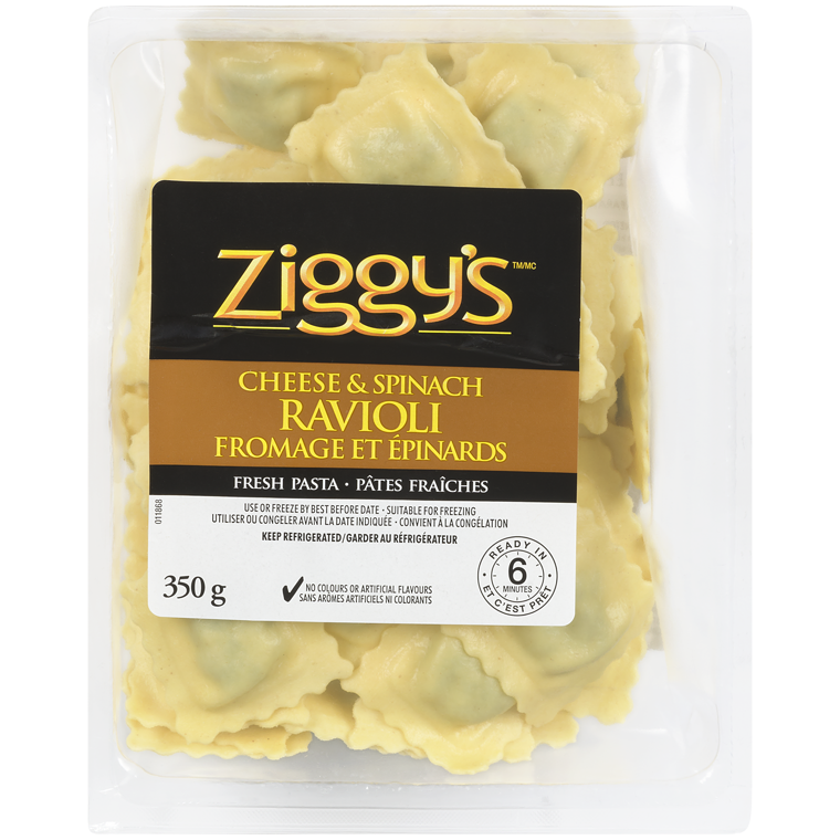 Ziggy's Ravioli, Cheese & Spinach FARM BOUND