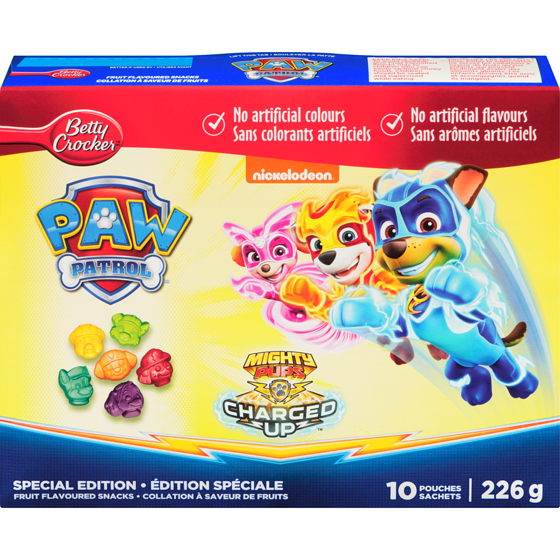 Betty Crocker Paw Patrol Special Edition Fruit Flavoured Snacks FARM