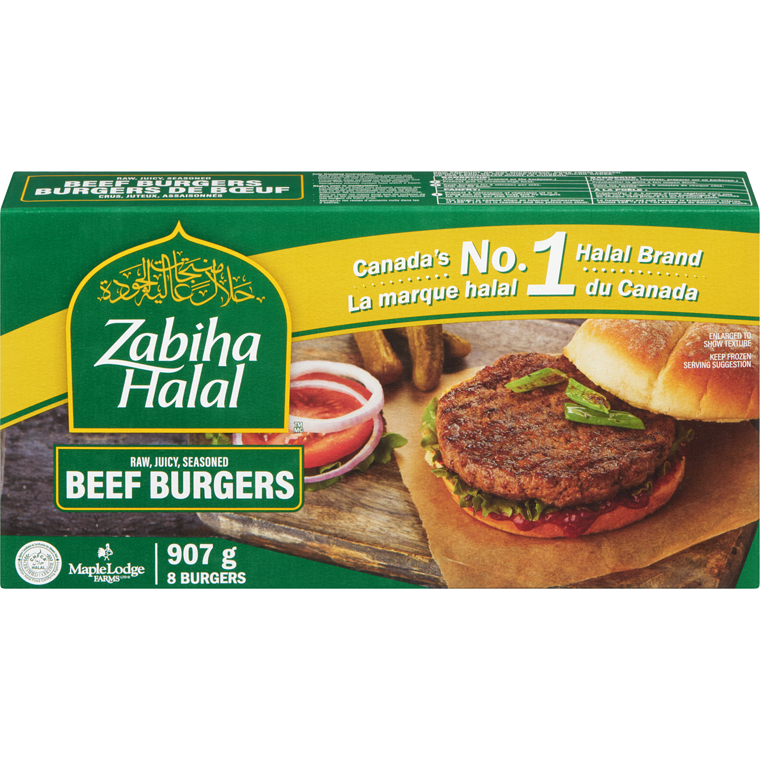 Zabiha Halal Beef Burger FARM BOUND