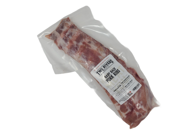Pork, Baby Back Ribs, Two Rivers – FARM BOUND